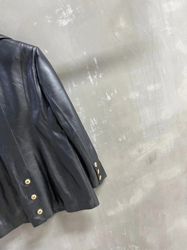 BLOUSON EN PEAU D'AGNEAU CHANEL 25S STYLE 226