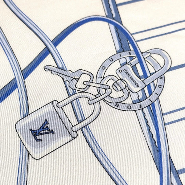 LV SCARF 90 CM IN SILK 737305