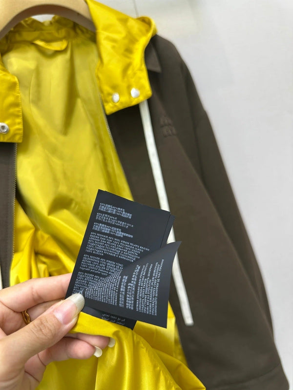 MIUMIU HOODED BLAZER STYLE 55