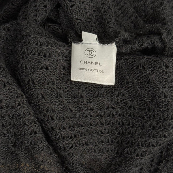 CHANEL 25S CARDIGAN EN MAILLE À MANCHES LONGUES MODÈLE 129