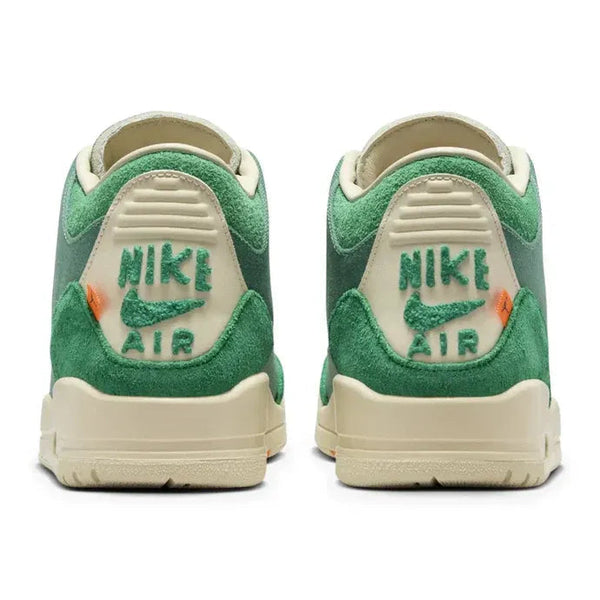 Nike Chanel Abney x Air Jordan 3 Green Canvas Suede