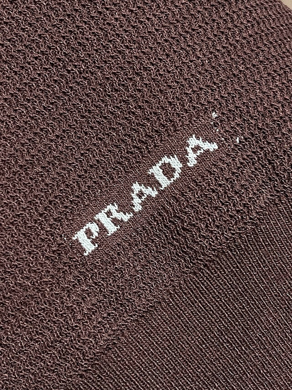 PRA 2026 Men's Short Polo Shirt Brown Knit Fabric 858387