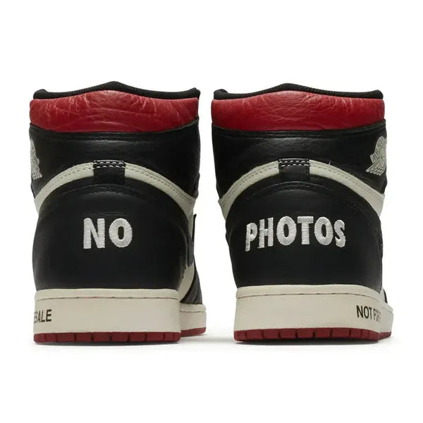 Nike Air Jordan 1 Retro Black White Red Cowhide