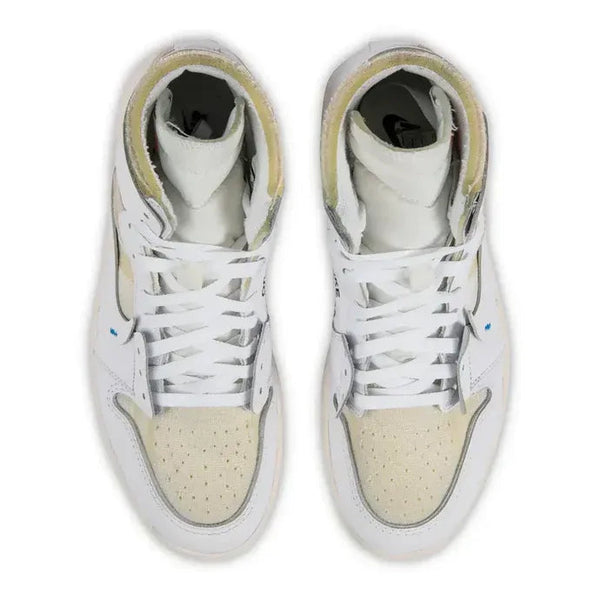 Trophy Room X Air Jordan 1 Retro White Red Black Suede Leather