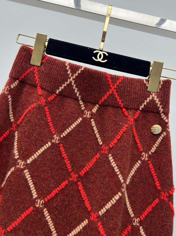 CHANEL 25S SET Gilet en maille STYLE 256