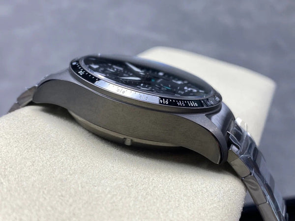 IWC Pilot 41 mm Cadran Noir Boîtier Noir