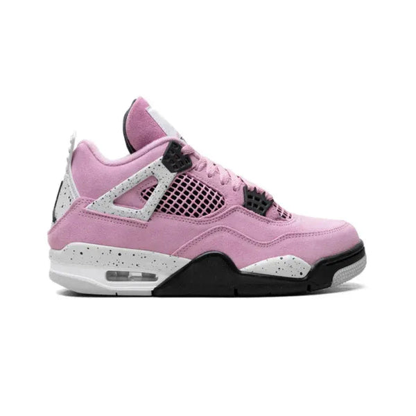 Nike Air Jordan 4 Retro Pink Black Suede