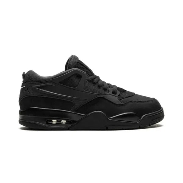 Nike Air Jordan 4 Black Suede Leather
