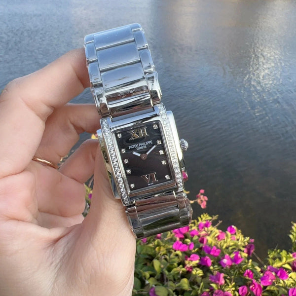 Montre Patek Philippe Twenty-Four 26,3mm à Cadran Noir
