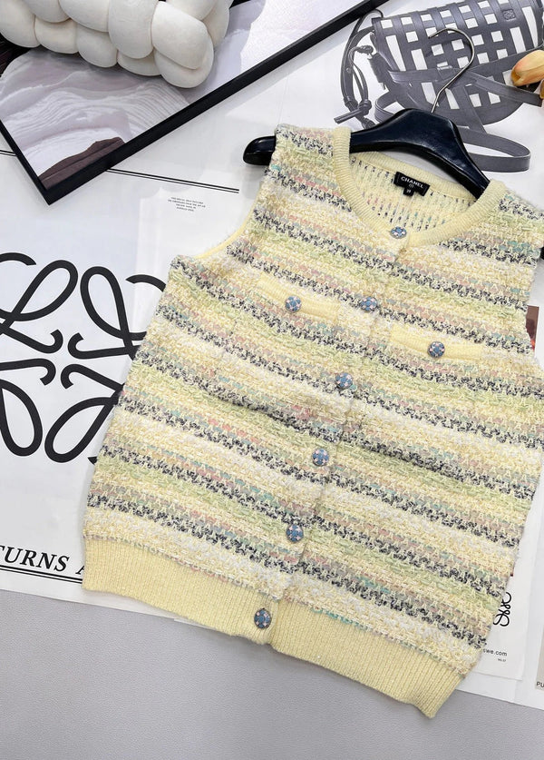 CHANEL 25S GILET EN MAILLE 509