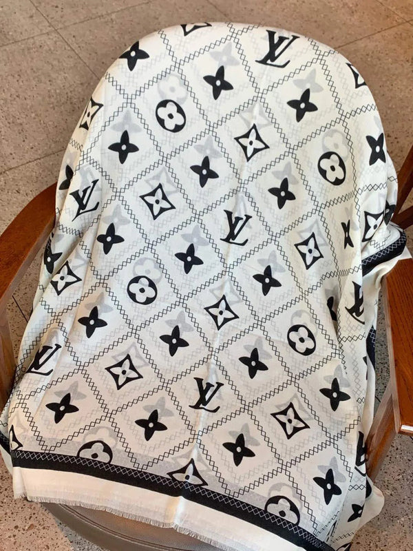 LV SCARF 200 CM IN CASHMERE 738535