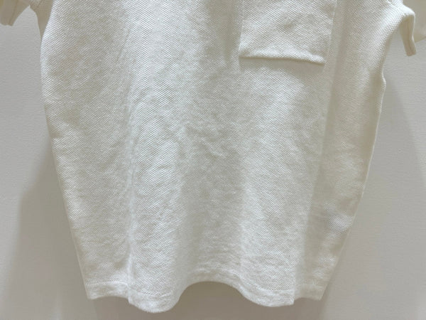 CD 2026 Short-Sleeved Tops Polo White Cotton 489142