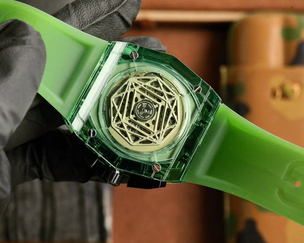Hublot Big Bang Sang Bleu Green Ceramic 42MM Watch