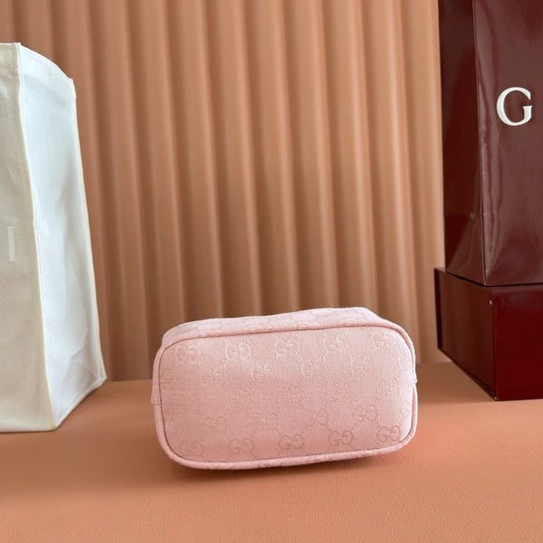 Gucci 2026 Vanity Mini Sac à main GG-Toile Cuir Rose 280779