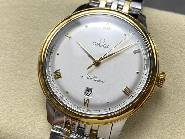 Omega De Ville Prestige Co-Axial Master Chronometer 41mm Gold Steel
