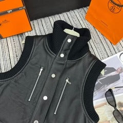 HERMES 25S SHEEPSKIN VEST 175