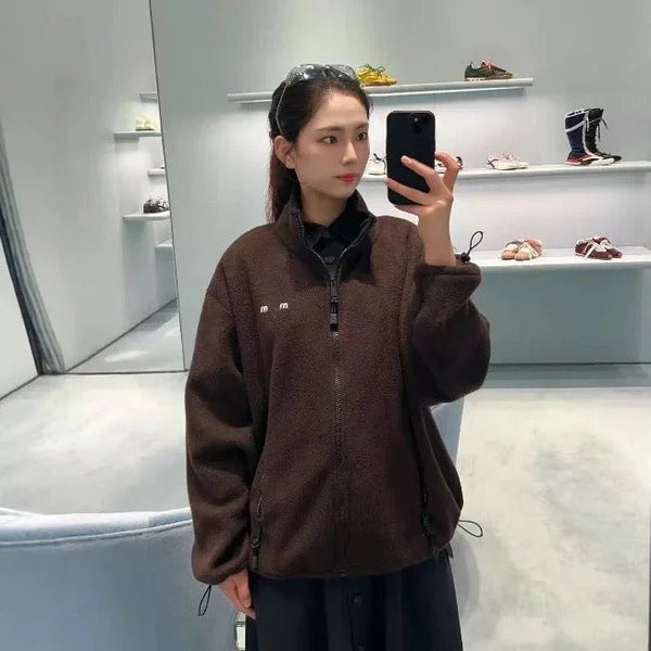 MIUMIU FLEECE JACKET STYLE 43