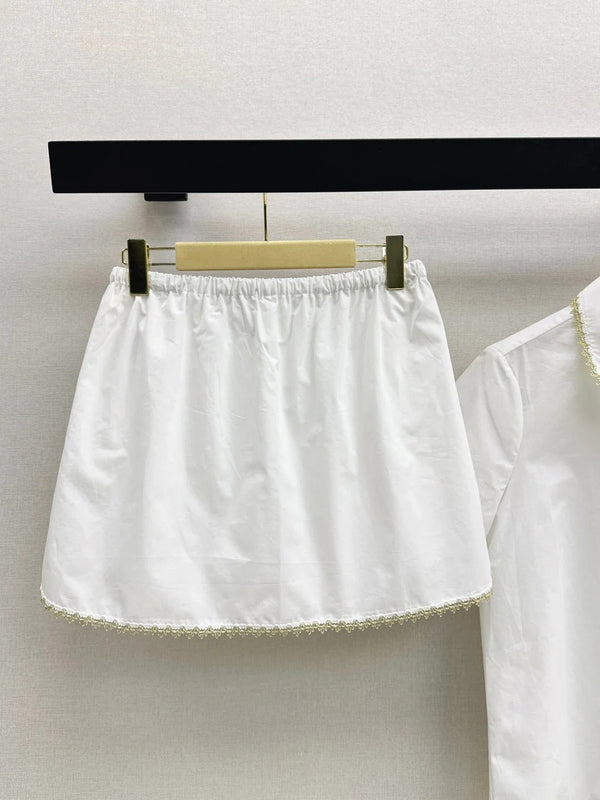 Miu 2026 Set White Cotton 445696