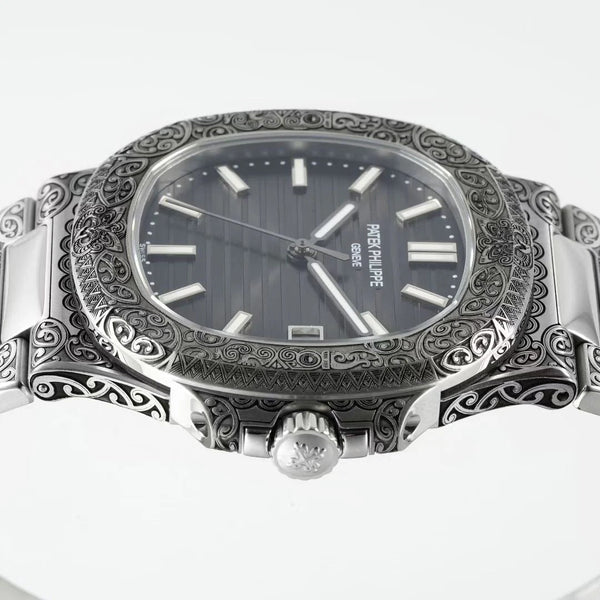 Patek Philippe Nautilus 5711 "Children Action"40mm Black Dial Stainless Steel Case