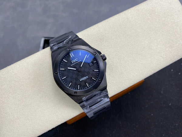 IWC Ingenieur 40 Black Dial Black Case