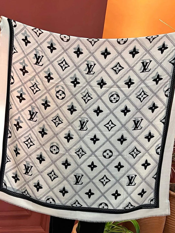 LV SCARF 200 CM IN CASHMERE 738535