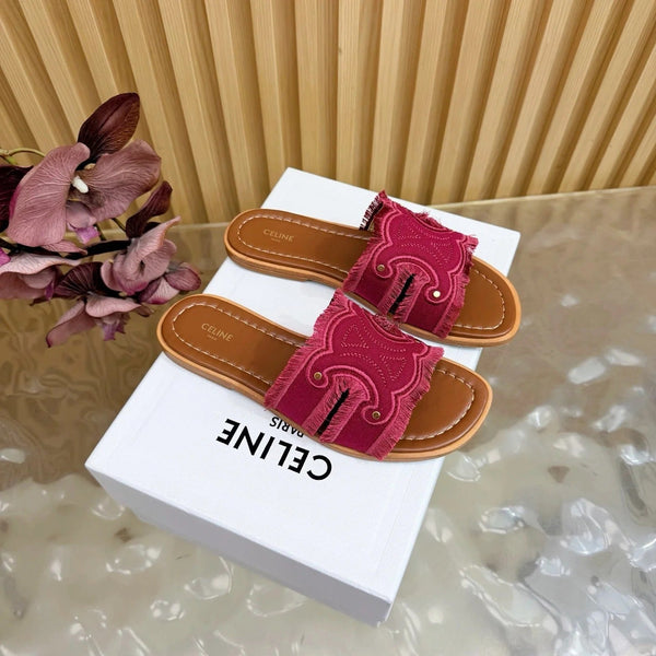 CL 26 Marina Mules Canvas Leather 749449