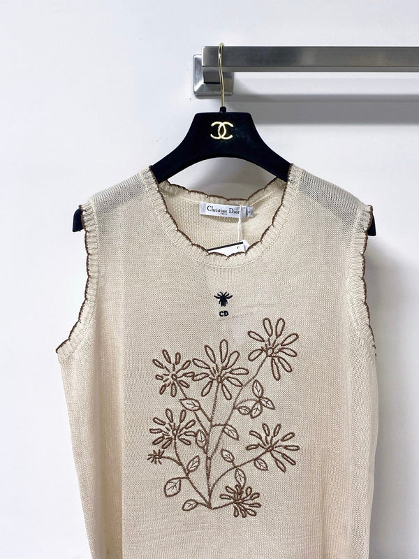 CD 2026 Knit Vest Polyester 488001