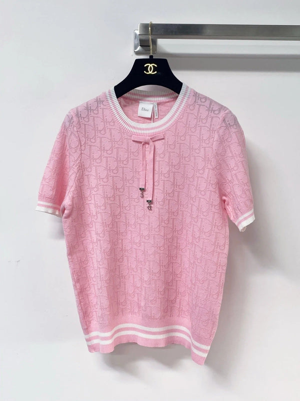 CD 2026 Short-Sleeve T-Shirt with Logo Cashmere 459050