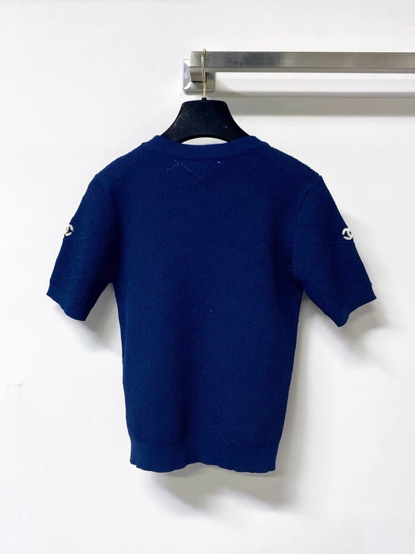 CC 2026 Short-Sleeve Shirt White Logo Wool 310325