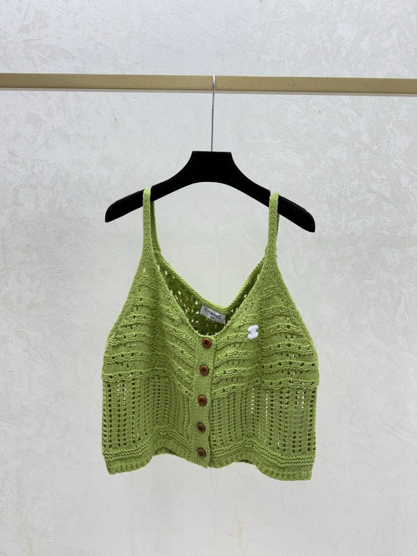 Chanel 2026 Camisole Creuse Laine Nylon