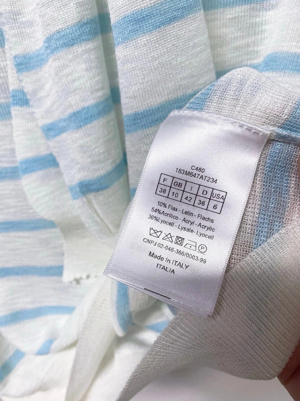 CD 2026 Polo Shirt Featuring A Tie-neck Detail Acrylic 479903