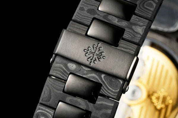 Patek Philippe Cubitus 45mm Black Carbon Fiber Case Green Dial