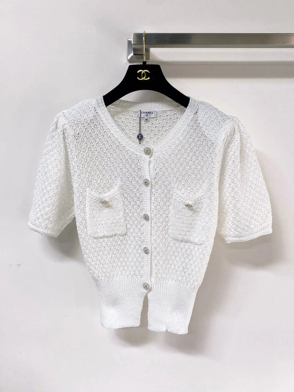 CC 2026 Knit Cardigan Tops Laine Wool 375026