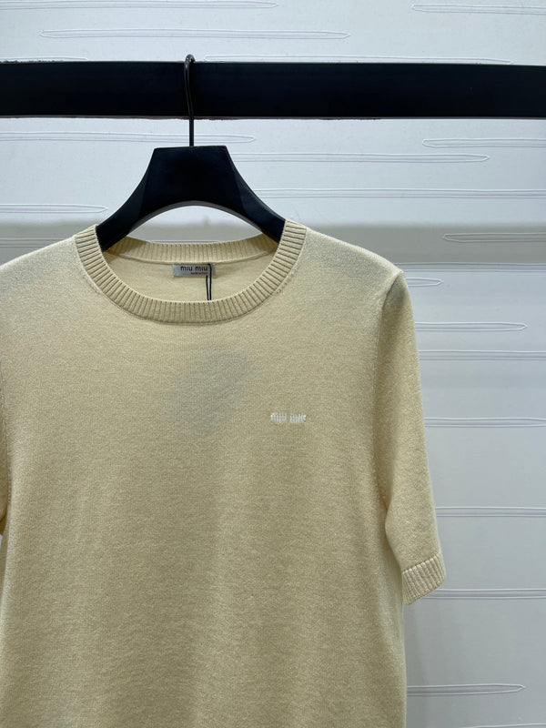 Pull en laine et cachemire Miumiu 2026