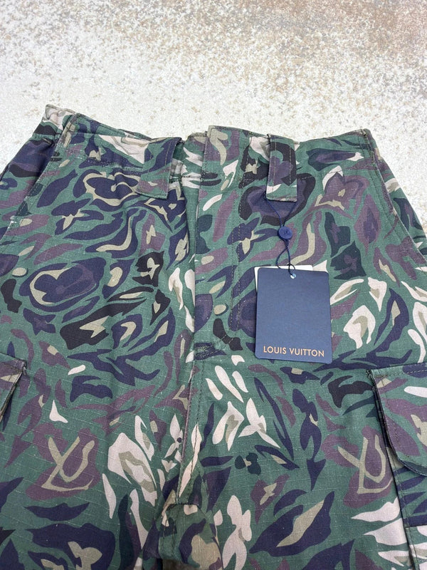 LV 25S PATCHWORK CARGO PANTS 0158