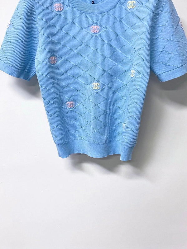 CC 2026 Short-Sleeve Shirt White Logo Wool 310325