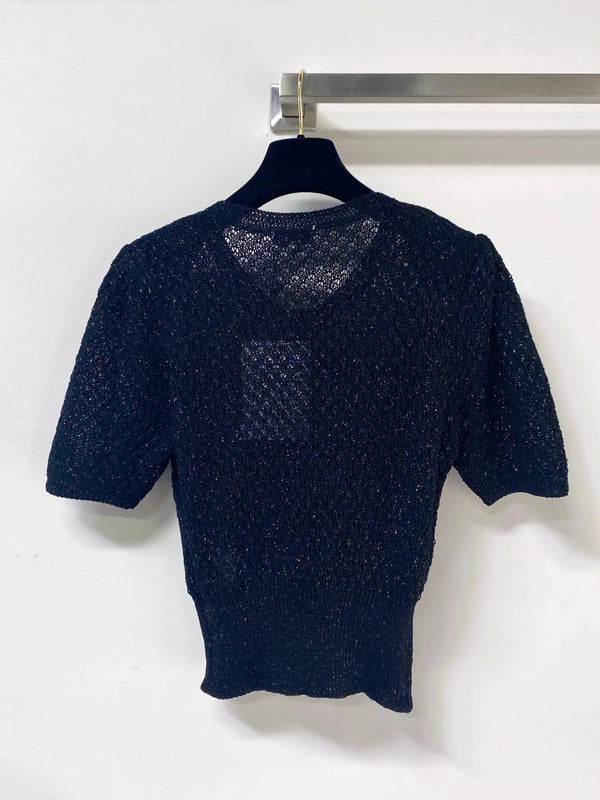 CC 2026 Knit Cardigan Tops Laine Wool 375026