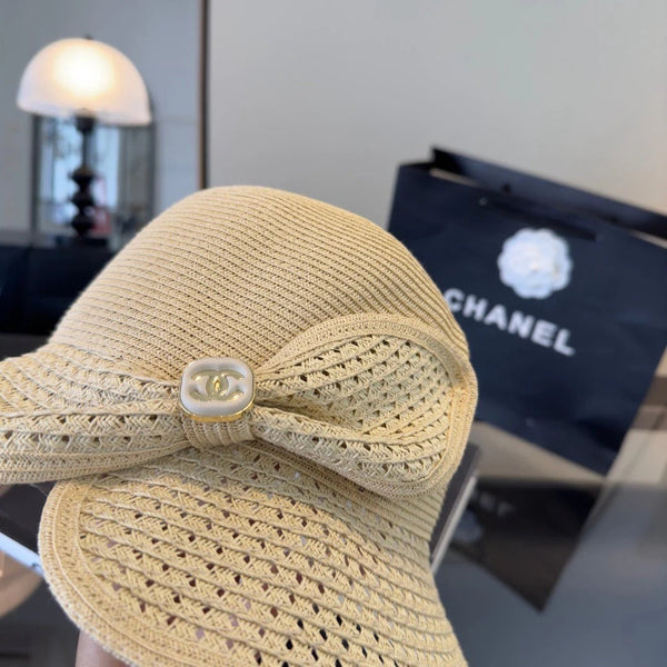 CC Bow Straw Hat 294985