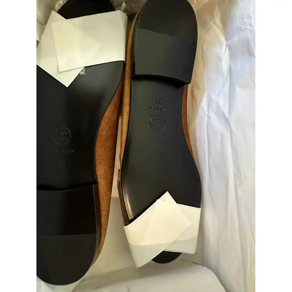 CC Ballerines Cambon Velours Camel