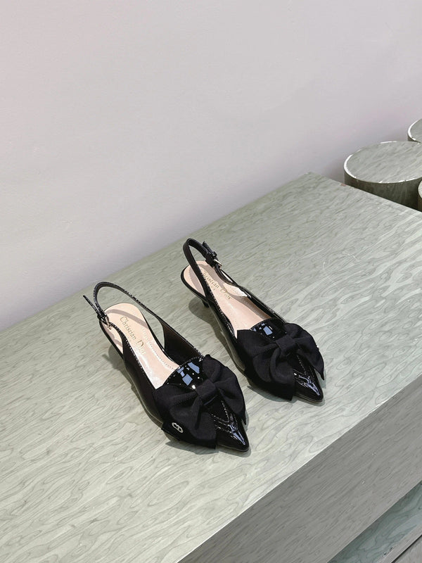 CD 26s Slingback Black Patent Leather 652975