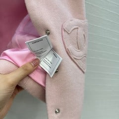 CHANEL 25S KNIT VEST WITH TWO HEART-SHAPED POCKETS 346