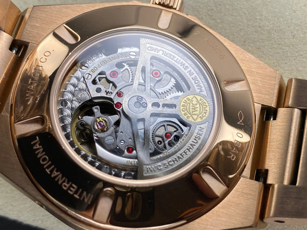 IWC Ingenieur Calendrier Perpétuel 41 Boîtier Or Rose