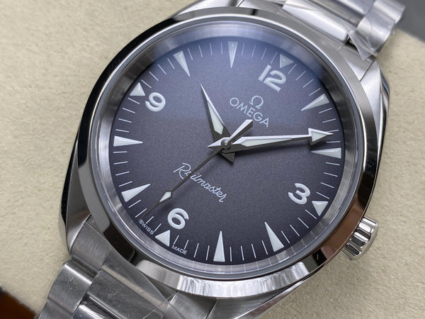 Omega Seamaster Railmaster 38mm Steel Grey Dial