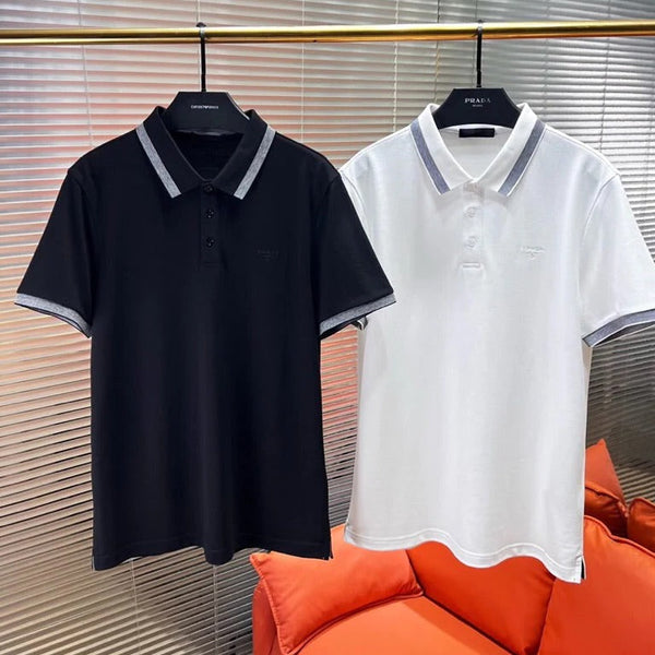 PRA 2026 Men's Short-Sleeve Polo T-Shirt Soft Fabric 857746