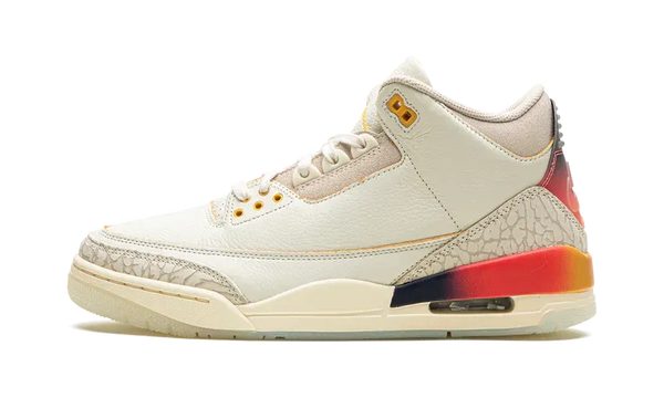 Nike Air Jordan 3 x J Balvin Cream Cowhide Suede
