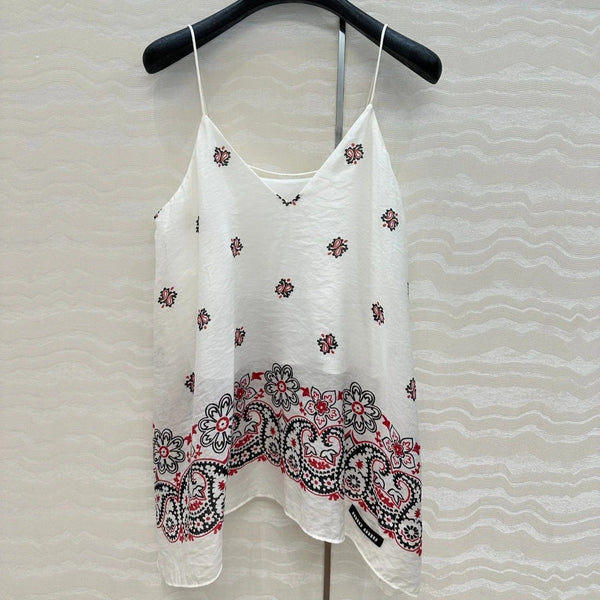 MIUMIU TOP PICCOLO CON SCOLLO A V 261446