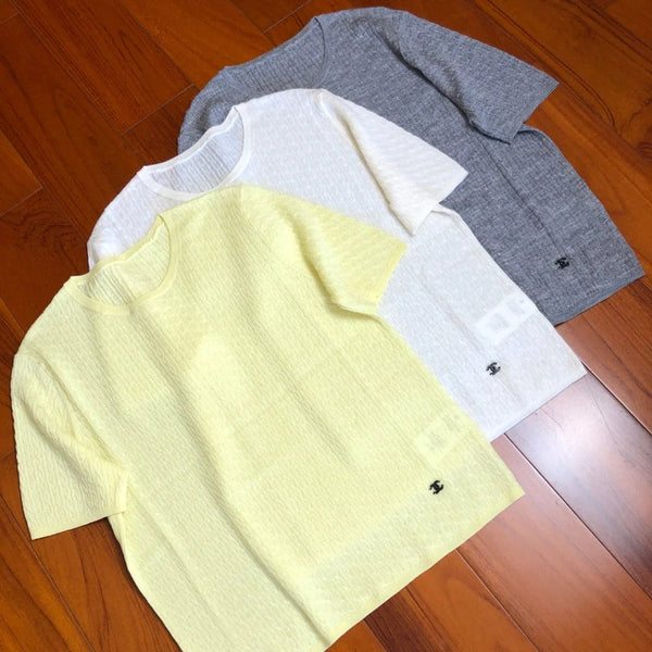 CHANEL 25S T-SHIRT COL ROND STYLE 164