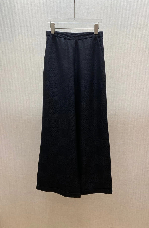 CHANEL 25S PANTALON DROIT COUPE LARGE STYLE 155