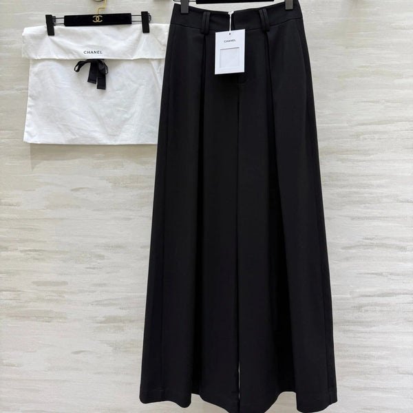 PANTALONI A GAMBA LARGA CHANEL 25S STILE 251