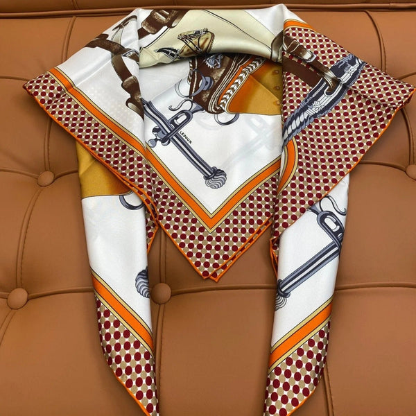 HERMES 25S SCARF 90 IN SILK 709679